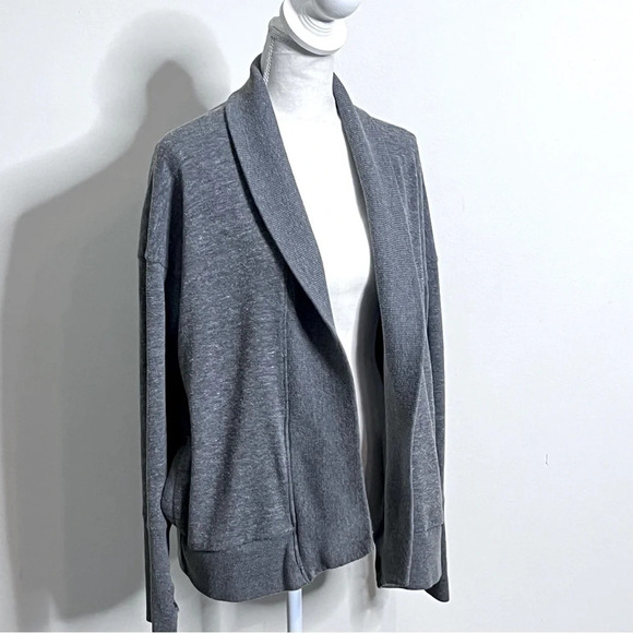 Alternative Apparel Heather Gray Women’s Size M Cardigan Pockets & Thumb Holes - Picture 1 of 10